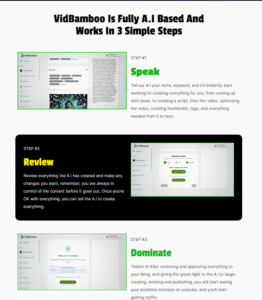VidBamboo Review: Rank YouTube Videos on Page #1 Instantly! 