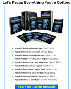 Stop Overthinking PLR Bundle: Your Ready-to-Sell Self-Help System