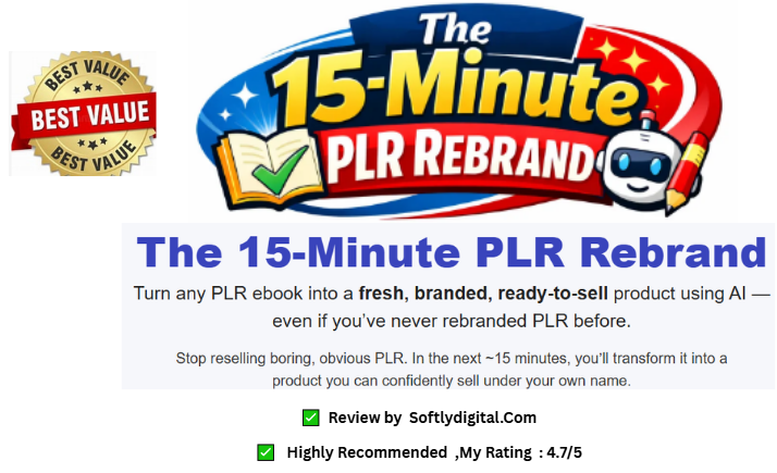 [NEW] Rebrand Any PLR eBook in 15 Minutes Using AI — Even If You’ve Never Touched PLR Before
