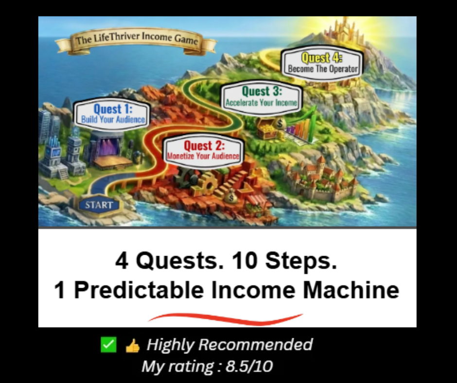 LifeThriver Income Game: Earn While You Play