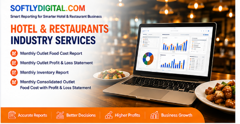 SOFTLYDIGITAL.COM Hotel and Restaurant Industry Services
