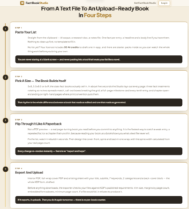 Fact Book Studio Review: Turn Facts Into Books 