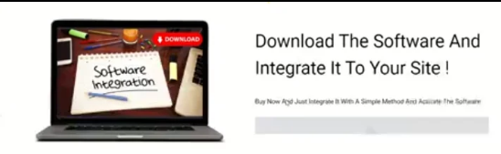 Illustration of adding the software to a WordPress website